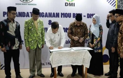 DMI & BWI Kerja Sama Percepatan Sertifikasi Wakaf Masjid