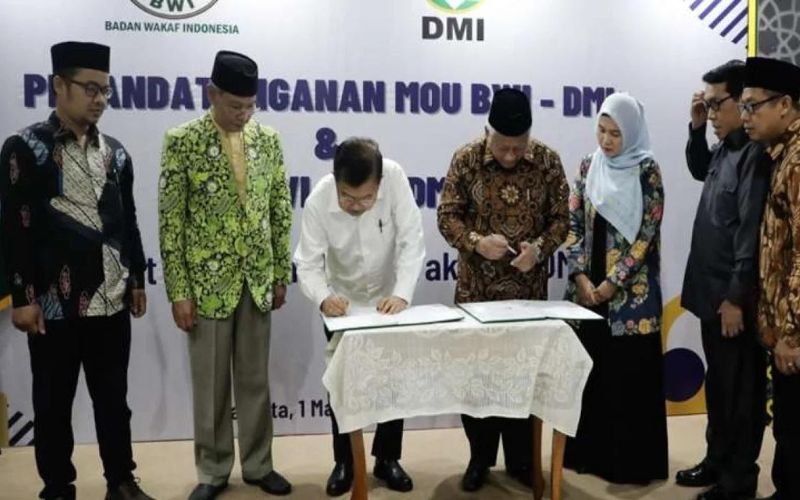 DMI & BWI Kerja Sama Percepatan Sertifikasi Wakaf Masjid