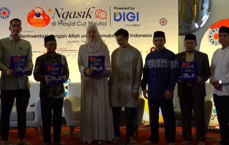 Ngasik di Masjid Cut Meutia, Pradana Ajak Umat Islam Optimalkan ZIS