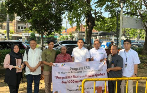 PT KPBN Serahkan Hewan Kurban dan Seribu Sarung untuk Masjid Cut Meutia