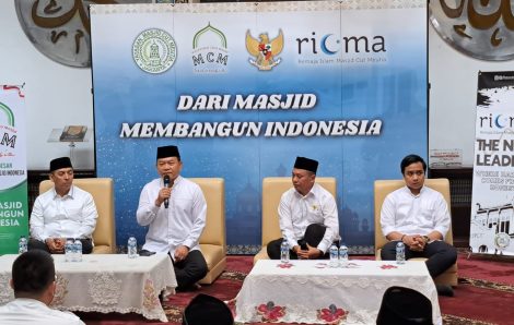 Di Masjid Cut Meutia Mantan KSAD Mengisi Dialog Bertema ‘Dari Masjid Membangun Indonesia’