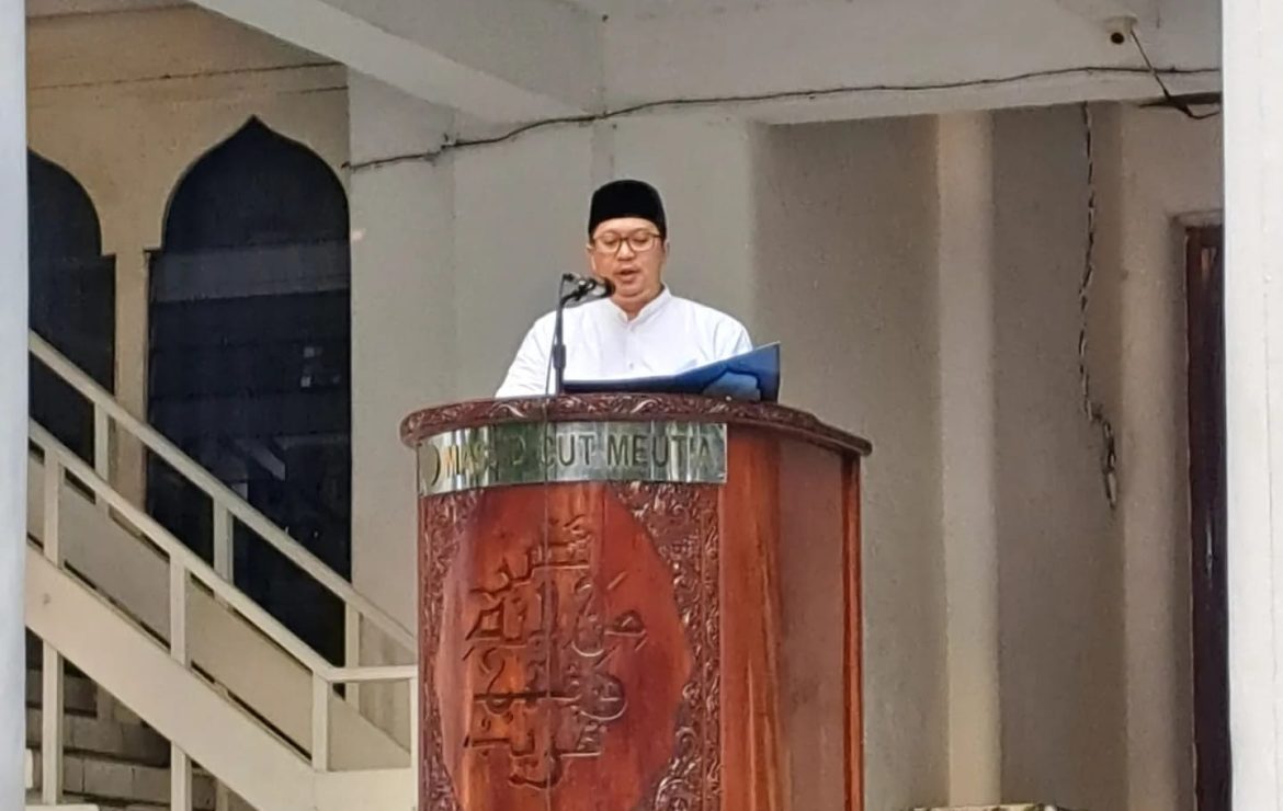 Sambutan Ketua Panitia Idul Adha 1445 H Yayasan Masjid Cut Meutia