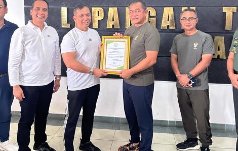 Pengurus Yayasan Masjid Cut Meutia Silaturahmi ke Kasad TNI