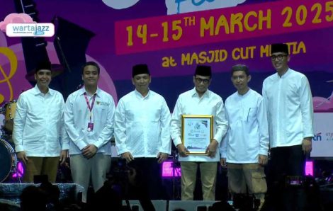 Budi Karya Apresiasi Ramadhan Jazz Festival ke-14 di Masjid Cut Meutia