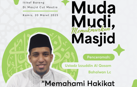 Muda-Mudi Jakarta, Yuk Ramaikan Masjid Cut Meutia dengan Itikaf Bareng