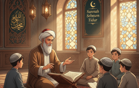 Kebiasaan Rasulullah SAW Saat Hendak Tidur