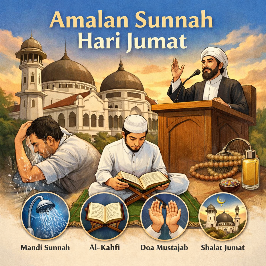 7 Amalan untuk Memaksimalkan Keutamaan Hari Jumat