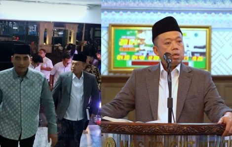 Nusron Wahid Tausiah di Masjid Cut Meutia Bahas 4 Sifat Manusia 