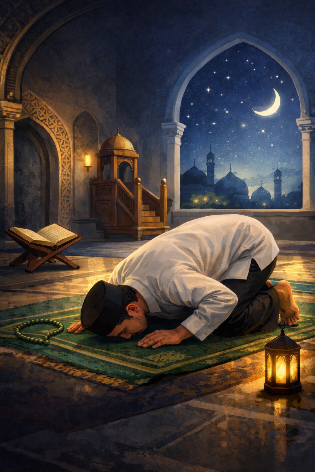 Panduan Cara Shalat Tahajud dan Doanya