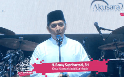 Ketua Yayasan Masjid Cut Meutia: Ramadhan Jazz Angkat Dakwah Melalui Seni